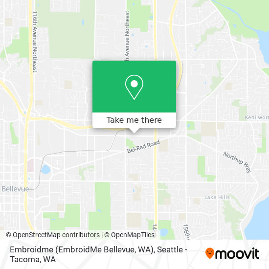 Embroidme (EmbroidMe Bellevue, WA) map