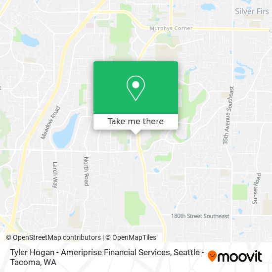 Mapa de Tyler Hogan - Ameriprise Financial Services