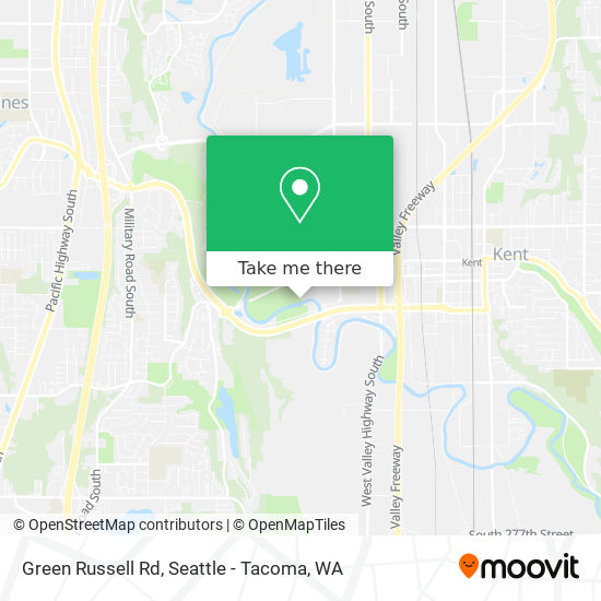 Green Russell Rd map