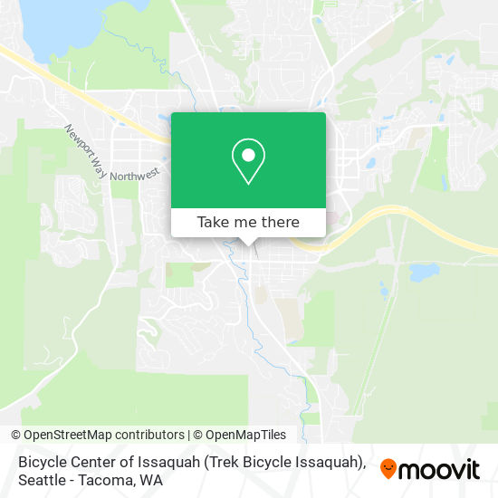 Bicycle Center of Issaquah (Trek Bicycle Issaquah) map