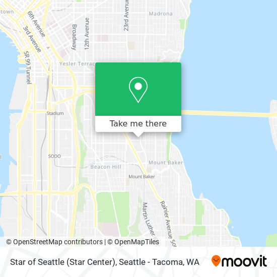 Star of Seattle (Star Center) map