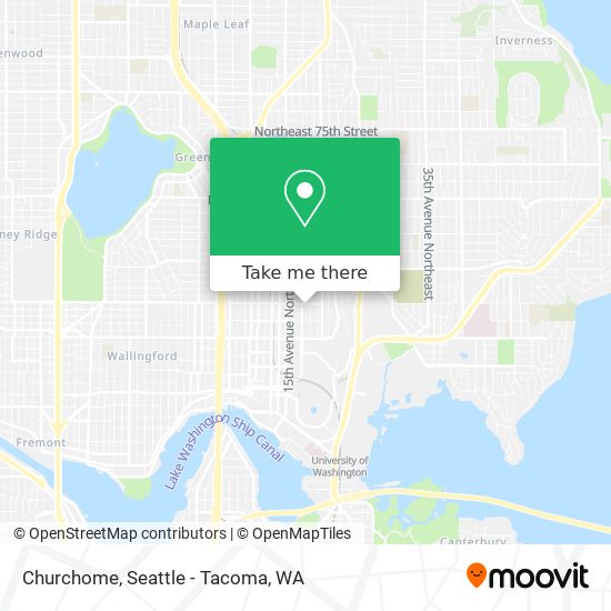 Churchome map