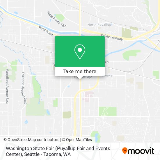 Mapa de Washington State Fair (Puyallup Fair and Events Center)