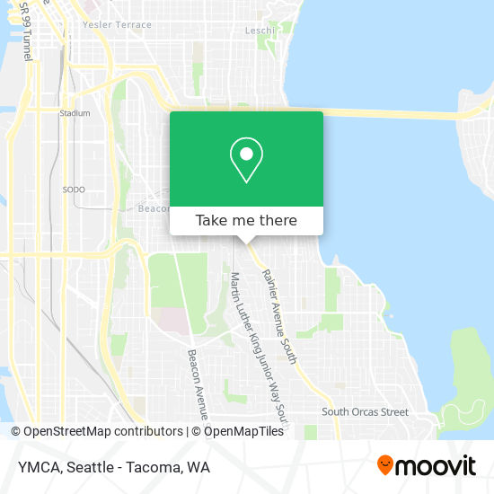 YMCA map