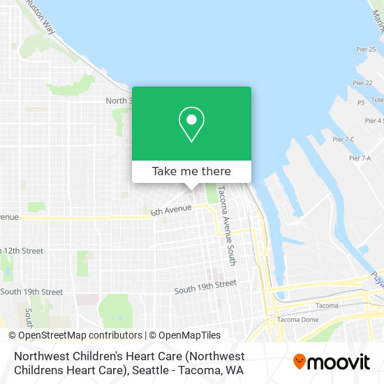 Mapa de Northwest Children's Heart Care (Northwest Childrens Heart Care)