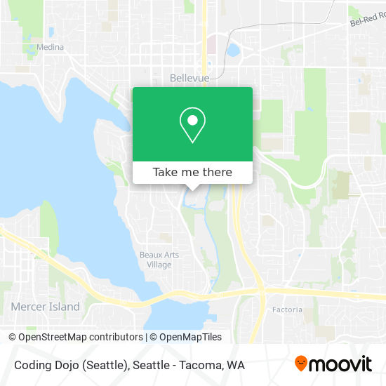 Coding Dojo (Seattle) map