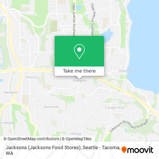 Jacksons (Jacksons Food Stores) map