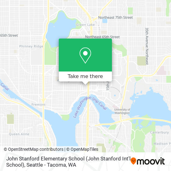 Mapa de John Stanford Elementary School (John Stanford Int'l School)