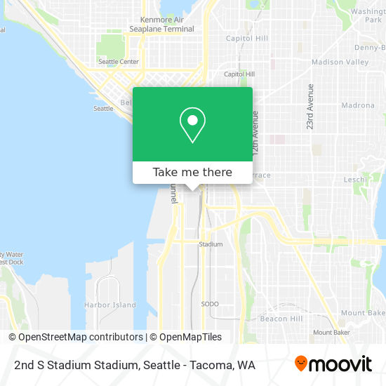 2nd S Stadium Stadium map