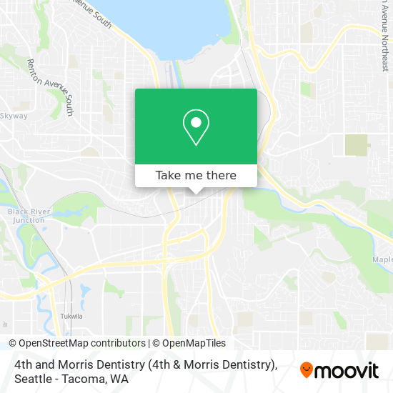 4th and Morris Dentistry map