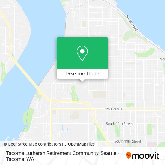 Tacoma Lutheran Retirement Community map