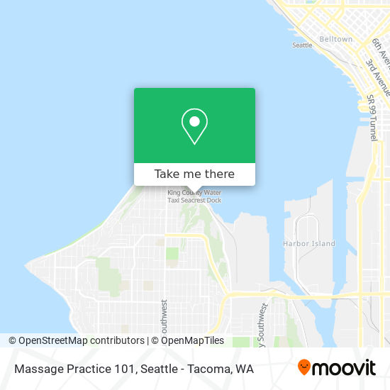 Massage Practice 101 map
