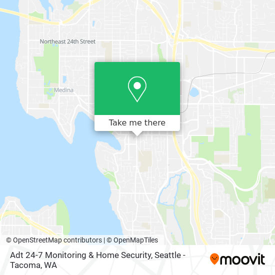 Adt 24-7 Monitoring & Home Security map