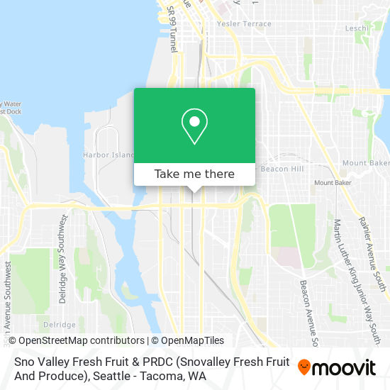 Mapa de Sno Valley Fresh Fruit & PRDC (Snovalley Fresh Fruit And Produce)