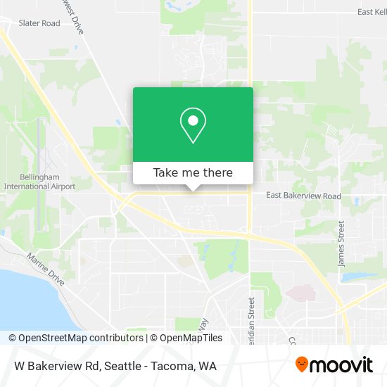 Mapa de W Bakerview Rd