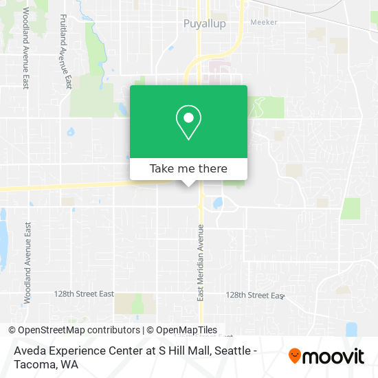 Aveda Experience Center at S Hill Mall map