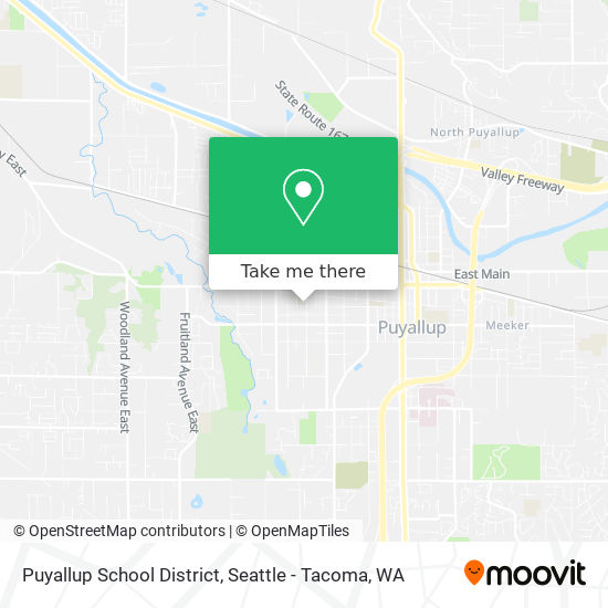 Mapa de Puyallup School District