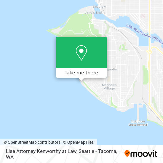 Lise Attorney Kenworthy at Law map