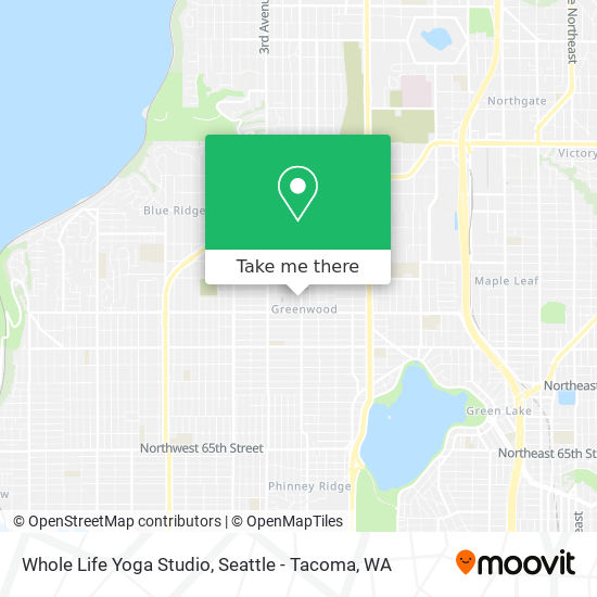 Whole Life Yoga Studio map