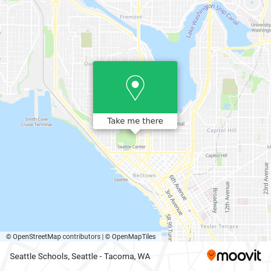 Seattle Schools map