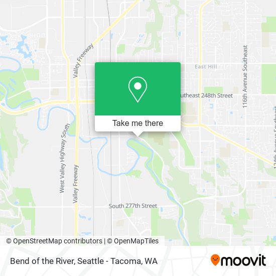 Mapa de Bend of the River
