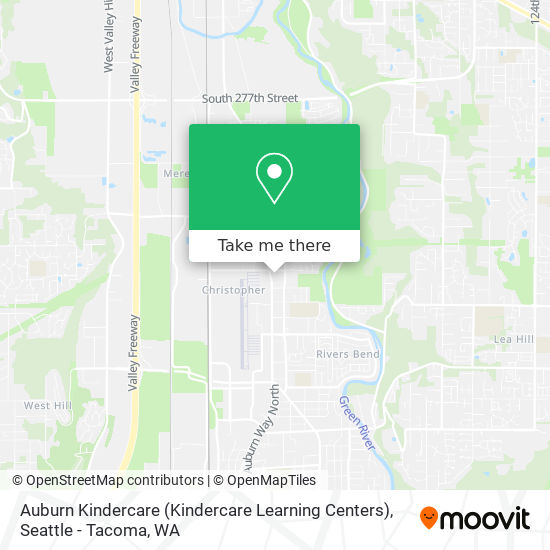 Mapa de Auburn Kindercare (Kindercare Learning Centers)