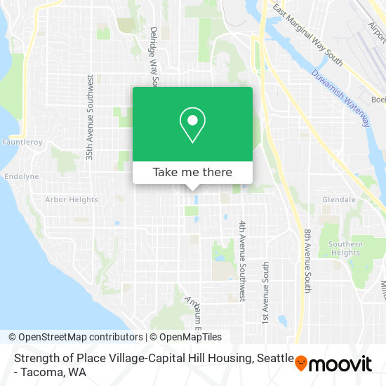 Strength of Place Village-Capital Hill Housing map