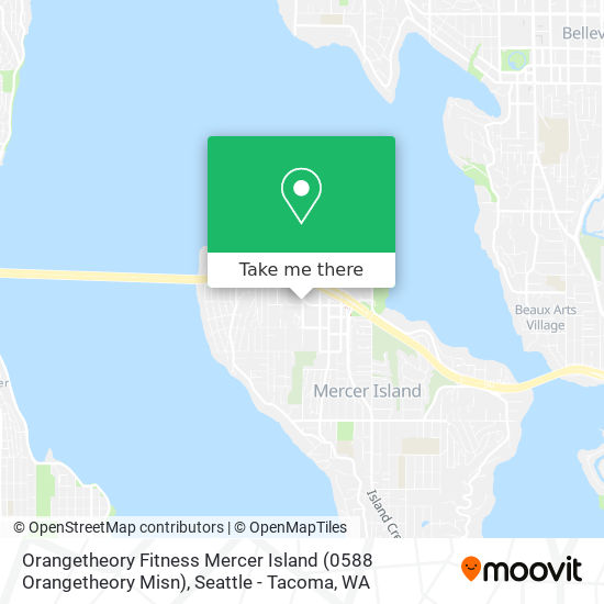 Orangetheory Fitness Mercer Island (0588 Orangetheory Misn) map