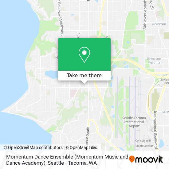 Momentum Dance Ensemble (Momentum Music and Dance Academy) map