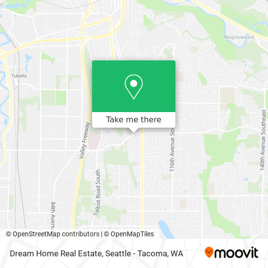 Dream Home Real Estate map