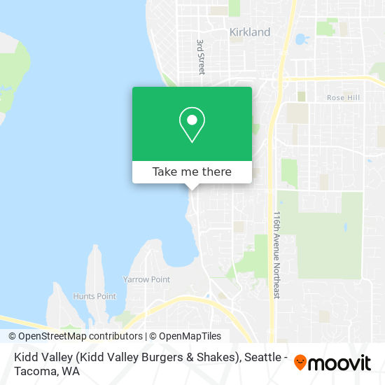 Mapa de Kidd Valley (Kidd Valley Burgers & Shakes)