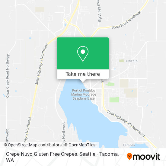 Crepe Nuvo Gluten Free Crepes map