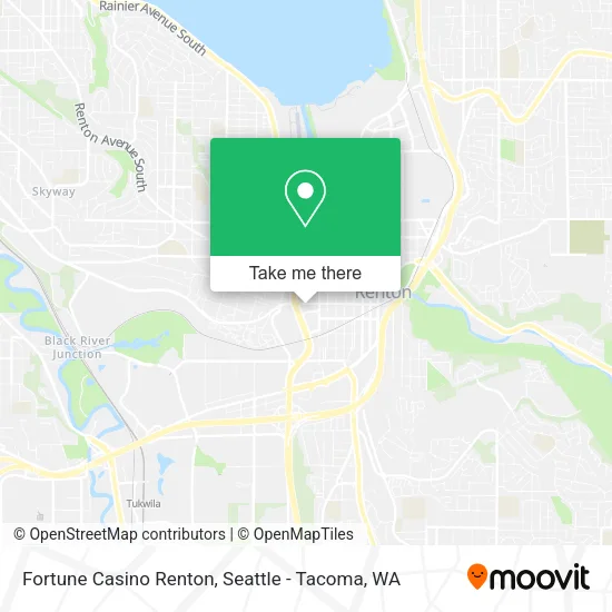 Fortune Casino Renton map