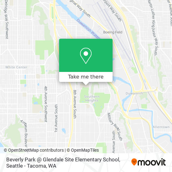 Beverly Park @ Glendale Site Elementary School map