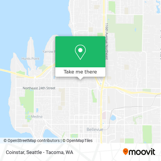 Coinstar map