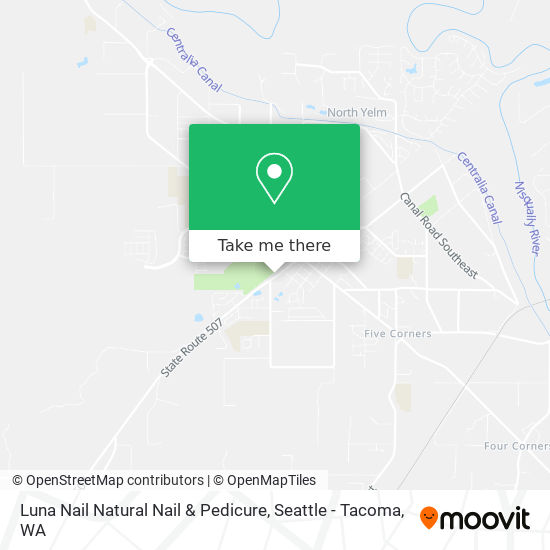 Luna Nail Natural Nail & Pedicure map