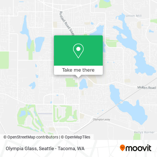 Olympia Glass map