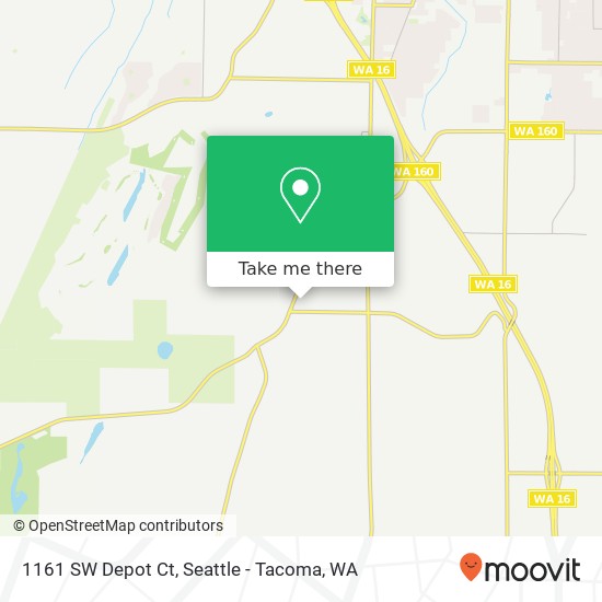 1161 SW Depot Ct, Port Orchard, WA 98367 map