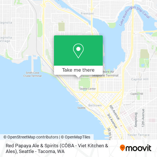 Red Papaya Ale & Spirits (CÔBA - Viet Kitchen & Ales) map
