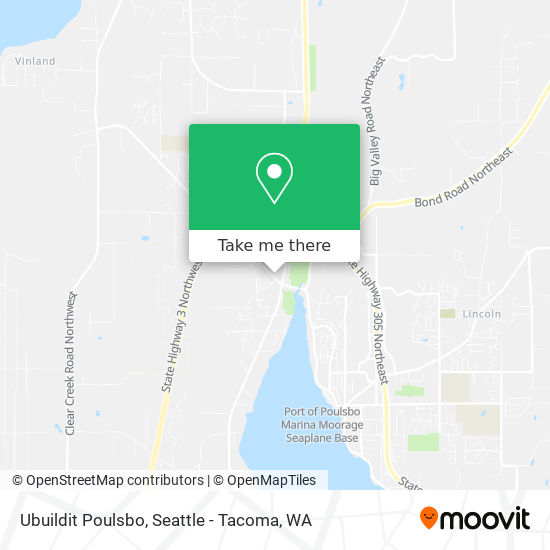 Ubuildit Poulsbo map