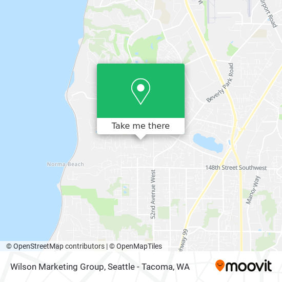 Wilson Marketing Group map