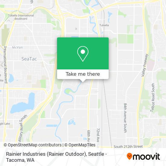 Rainier Industries (Rainier Outdoor) map