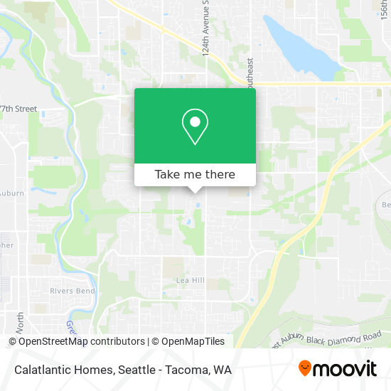 Calatlantic Homes map