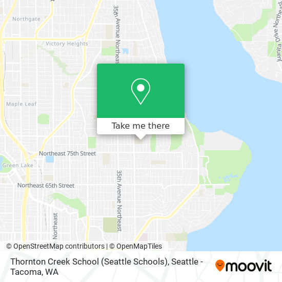 Thornton Creek School (Seattle Schools) map