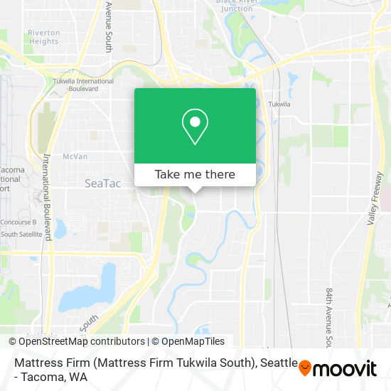 Mattress Firm (Mattress Firm Tukwila South) map