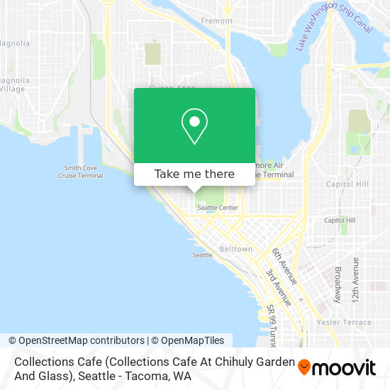 Collections Cafe (Collections Cafe At Chihuly Garden And Glass) map