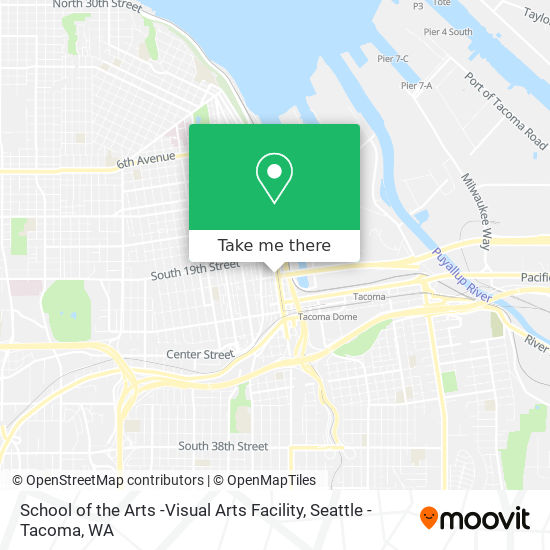 School of the Arts -Visual Arts Facility map