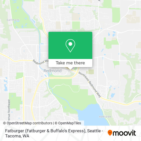 Fatburger (Fatburger & Buffalo's Express) map