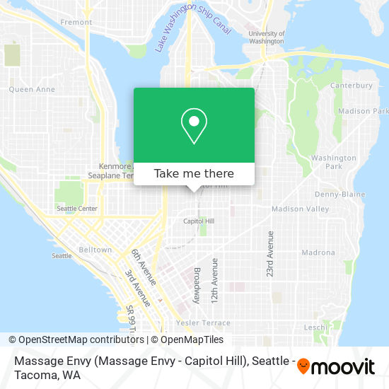 Massage Envy (Massage Envy - Capitol Hill) map