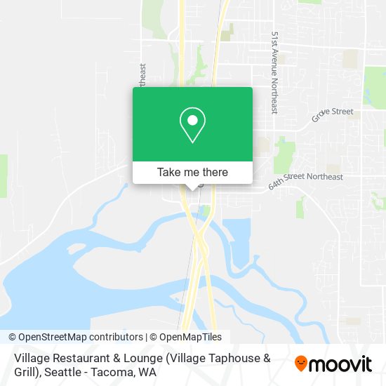 Mapa de Village Restaurant & Lounge (Village Taphouse & Grill)